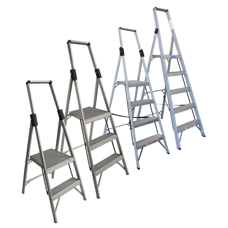 25 Steps Indalex Slimline Platform Ladder 150KG Rated Indalex Ladders