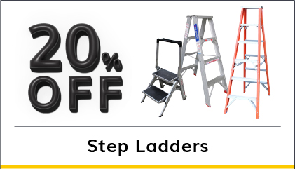 Up To 20% off Step Ladders