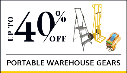 Up To 40% Off Portable Warehouse Gears