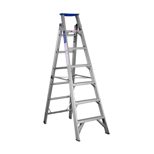 Indalex Aluminium 7 Step Dual Purpose Ladder - 150Kg
