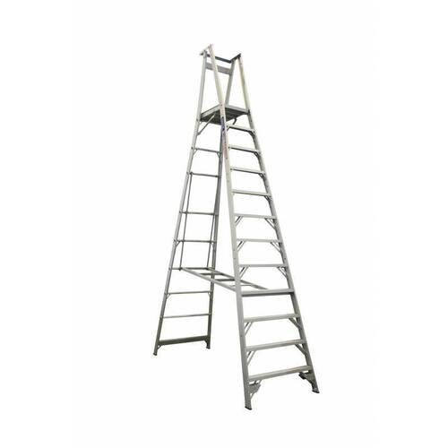 Indalex 150KG 12 Step Platform Ladder - Platform Height - 3.60 m