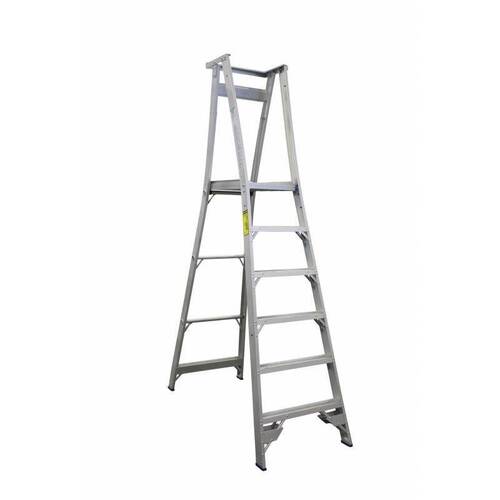 Indalex 150KG 6 Step Platform Ladder - Platform Height - 1.80 m