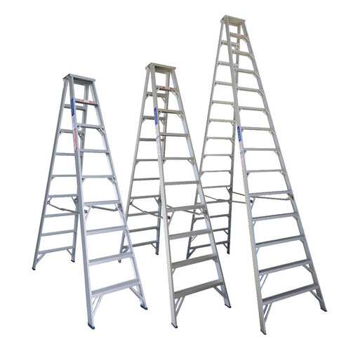 9-16 Steps Indalex Double Sided Aluminium Step Ladder