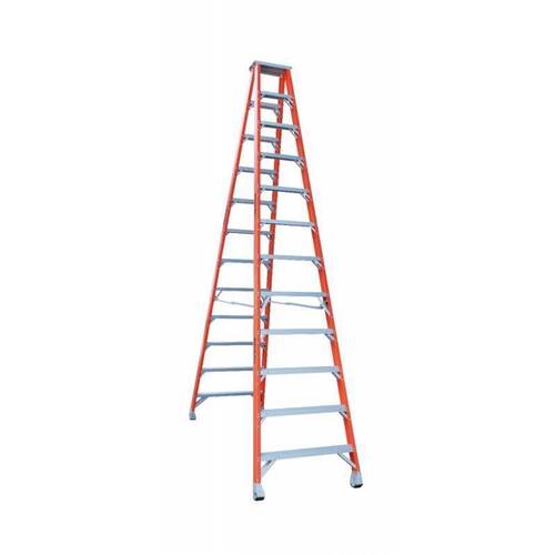 Indalex 150KG 12 Step Fibreglass Double Sided Step Ladder