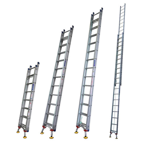 180KG Rated Aluminium Extension Ladder [Length: 2.6m - 10.8m]