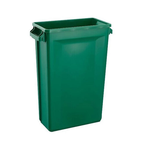 87L Svelte Slimline Commercial Hospitality Plastic Waste Bin - Green