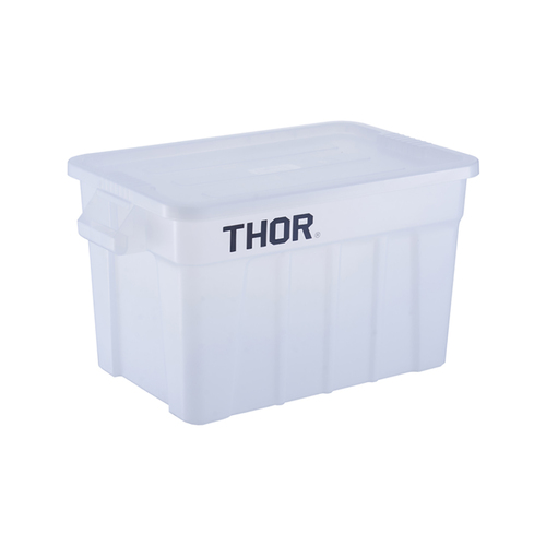 75L Plastic Commercial Container - Hospitality Storage Bin - Food Grade - Clear