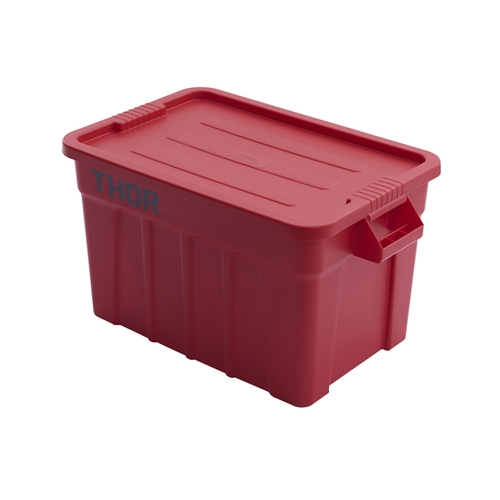 75L Plastic Commercial Container - Hospitality Storage Bin - Food Grade - Red