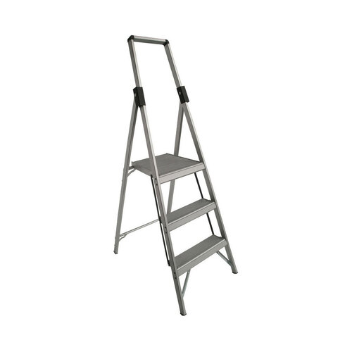 Indalex 120KG 3 Step Slimline Platform Ladder - 0.9m