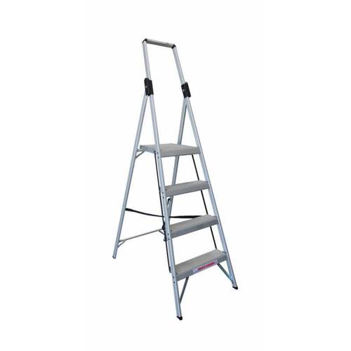 Indalex 120KG 4 Step Slimline Platform Ladder - 1.2m