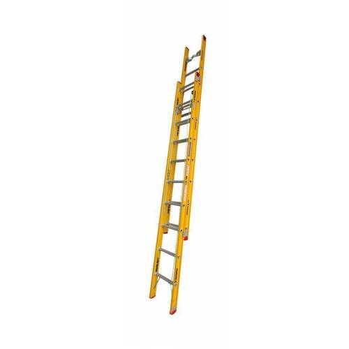 Indalex Fibreglass Extension Ladder -3.4m to 5.5m - 135KG